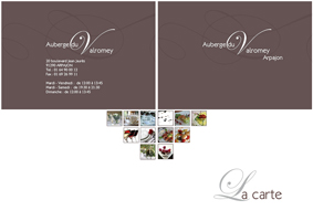 Menu restaurant Valromey